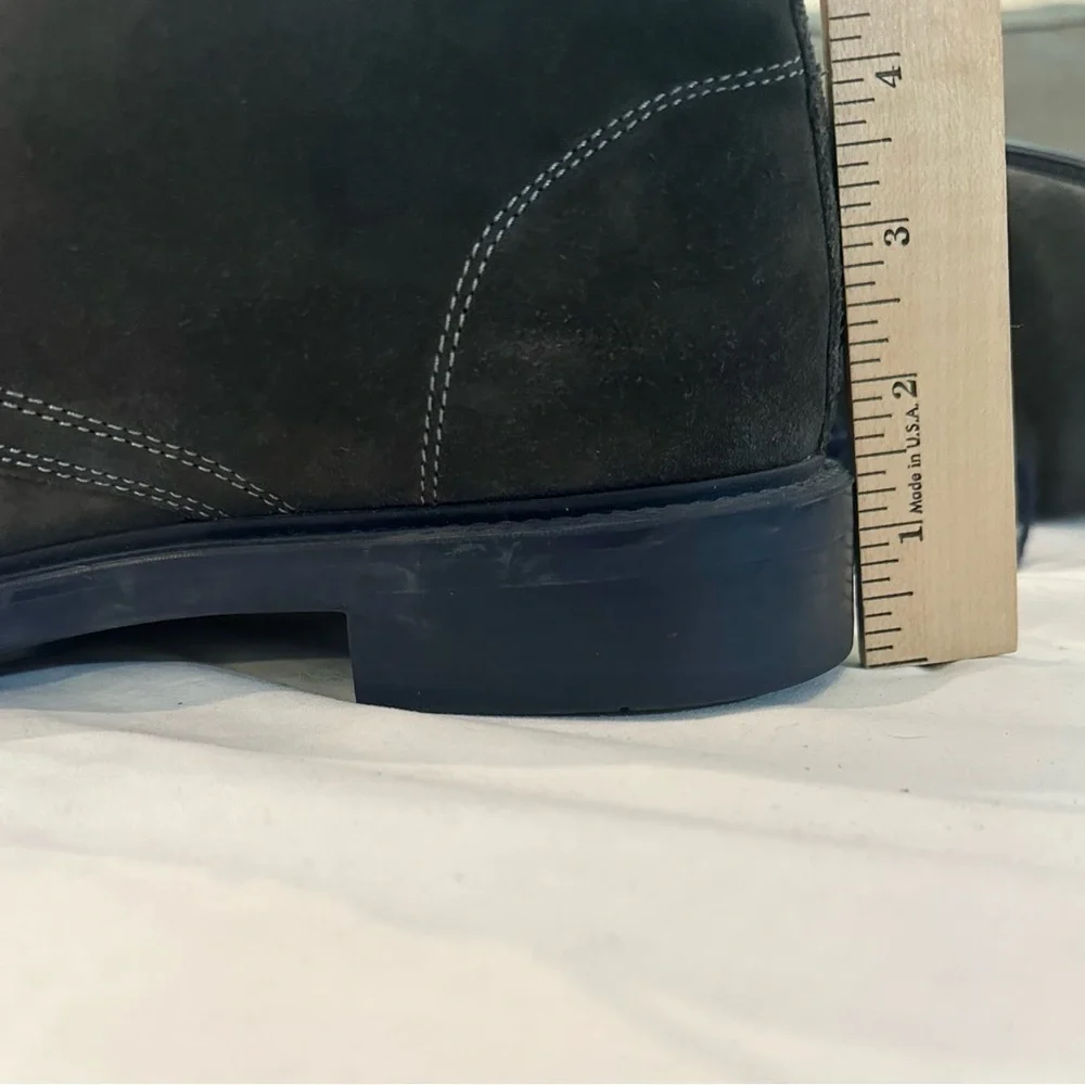 To Boot New York Adam Derrick Men’s Gray Suede Derby Chukka Boot Lace Up Sz 9